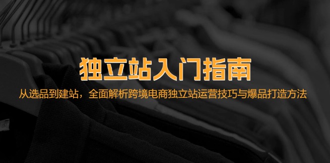 独立站入门全攻略：选品至建站，深度解析跨境电商独立站运营技巧与爆品打造.jpg