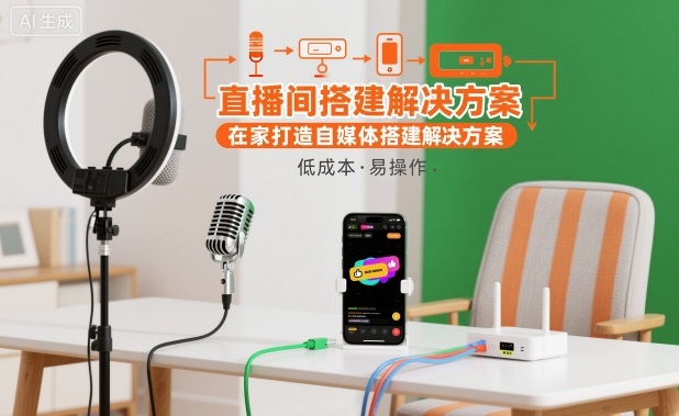 做自媒体在家直播搭建全攻略 自媒体直播间解决方案 4K 采集 + 虚拟演播厅 + 多平台推流.jpg 做自媒体在家直播搭建全攻略 自媒体直播间解决方案 4K 采集 + 虚拟演播厅 + 多平台推流.jpg