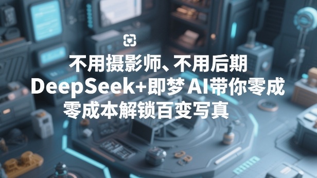 DeepSeek+即梦AI零成本AI写真 不用摄影师后期解锁百变大片.jpg