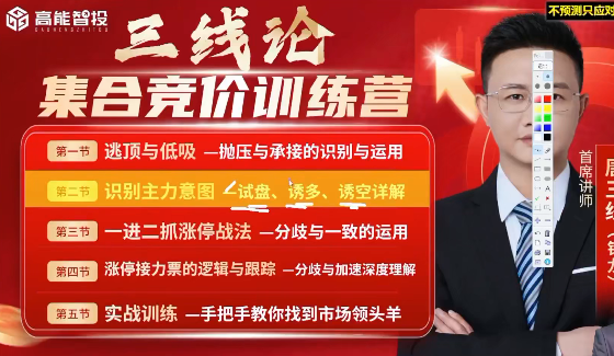 唐银龙三线论集合竞价训练营公开课 实战炒股教程.png