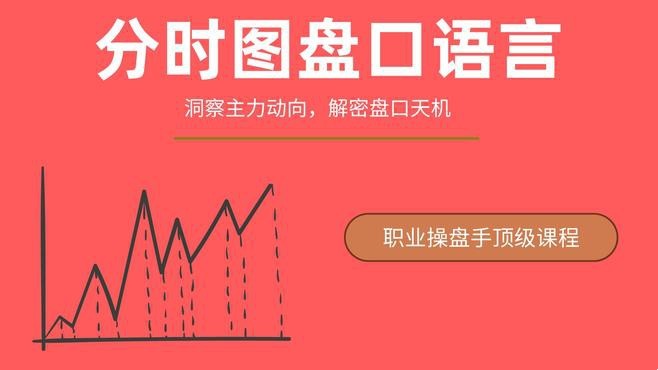 一飞金融分时图盘口语言课程 绝密主力操盘手法全解析
