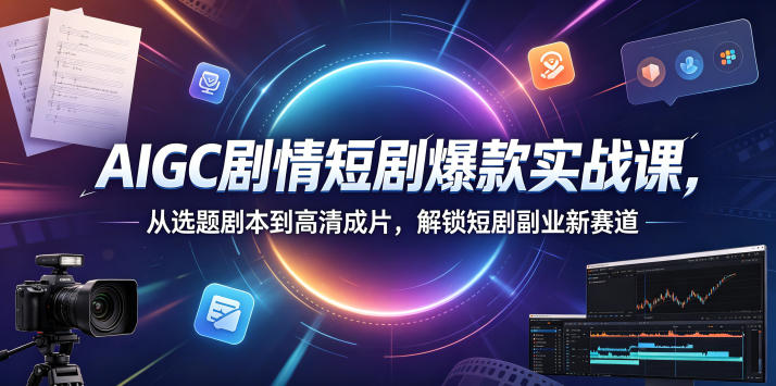 AI 短剧制作全流程教学 解决万人脸音画不同步 批量做爆款短剧