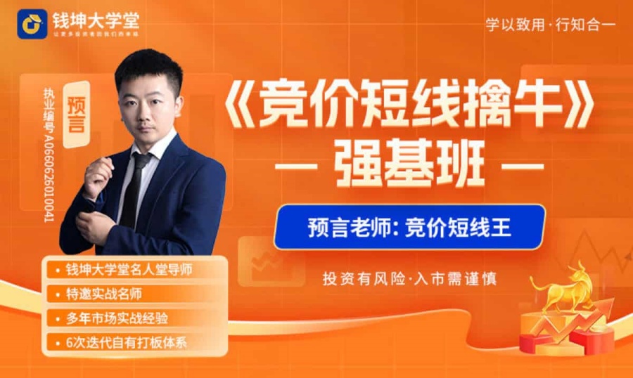 预言老师短线龙头交易教学 打板乾坤图趋势龙头仓位管理全套资料.jpg
