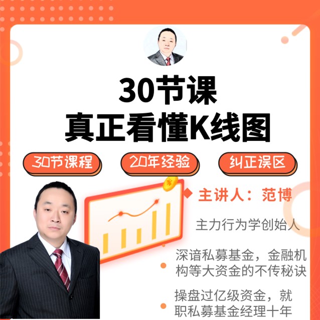 范博K 线均线实战教程 K 线 30讲主力博弈视角.jpg